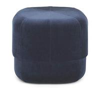 QHQQXN Velvet Round Foot Stool - Upholstered Pouf Low Pouffe Sofa Stool for Living Room Stylish Accent Furniture Cozy Home Decor Comfortable Seating Solution