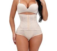 QHQQXN Women's High-Waist Abdomen Pants Briefs Underwear Tummy Control Shorts Body Shaper Butt Lifter Shapewear,Black-1X