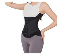 QHQQXN Women's Tummy Tuck Pant U-Shaped Corset Women Buttoned Shapers Breast Lifted Waist Trainer Steel Bone Slimming Breathable Shapewear