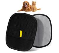 QHSXMQ 2 Piezas Guante Quita Pelo Gato, Manopla Quita Pelos Mascota, Guante Removedor Pelo Mascotas, Removedor de Pelo, Reutilizable Quitapelos Perro, Ideal para Ropa, Sofás, Alfombras,Uso Dario