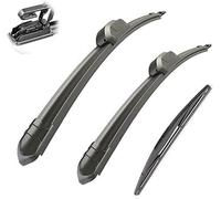 QHuaL Limpiaparabrisas Escobilla Coche para BMW X5 F15 2013-2018 24in+20in+12in, Parabrisas Escobillas Limpiaparabrisas, Fácil Instalación Exterior Automotriz