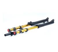 QHY Horquilla De Bicicleta Suspensión De Horquilla Delantera De Bicicleta De Montaña, Horquilla De DH Amortiguador MTB De Ciclismo De Descenso (Color : Air Open, Size : 27.5in)