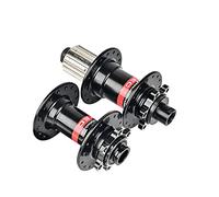 QHYRZE Buje De Disco para Bicicleta 32 Agujeros Freno De Disco Front 100mmx15mm/110mmx15mm Rear 142mmx12mm/ 148mmx12mm THR MTB Bike Hubs 8 9 10 11 12 Velocidades(100x15 142x12MM)