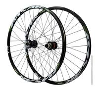 QHYRZE Juego De Ruedas con Freno De Disco para Bicicleta De Montaña 26/27,5/29'' Boost Ruedas MTB Eje Pasante Delantera 15x110mm Trasera 12x148mm 32H Llanta, para Cassette De 7-12s(Groen,27.5'')
