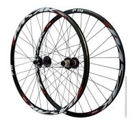 QHYRZE Juego De Ruedas con Freno De Disco para Bicicleta De Montaña 26/27,5/29'' Boost Ruedas MTB Eje Pasante Delantera 15x110mm Trasera 12x148mm 32H Llanta, para Cassette De 7-12s(Rot,29'')