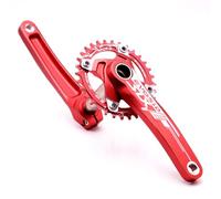QHYRZE Platos Y Bielas MTB Platos Y Bielas Integrados Huecos De Bicicletas De Montaña 170mm Juego De Bielas Plato Único 32T 34T 36T 38T 8-12 Velocidades(Rot,36T)