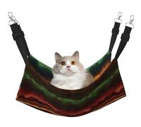 QHZLY Hamaca de terciopelo sin costuras con textura de camuflaje L para mascotas pequeñas, cómoda y transpirable para gatos, conejos, hurones