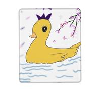 QHZLY Little Yellow Duck - Alfombrilla de mouse con borde de goma, varios tamaños, 7.9 x 9.5 pulgadas, para oficina, juegos, estudio, escritorio, consola portátil