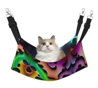 QHZLY Puzzle qui se dispersent Hamaca M para mascotas pequeñas - Cómoda y transpirable para gatos, conejos y hurones