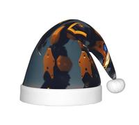 QHZLY Robots at War - Gorro de Papá Noel para niños, de poliéster, accesorio de disfraz
