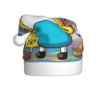 QHZLY Un plan de aventura sombrero de Navidad para adultos, accesorio de fiesta de vacaciones de felpa para festivales y eventos