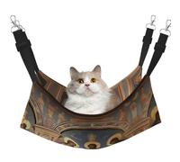 QHZLY Velvet a Divine Frescoes Hamaca L para mascotas pequeñas, cómoda y transpirable para gatos, conejos, hurones