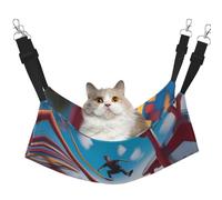 QHZLY Velvet a Thrill Seeker Hamaca M para mascotas pequeñas, cómoda y transpirable para gatos, conejos, hurones