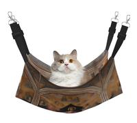QHZLY Velvet Divine Frescoes Hamaca L para mascotas pequeñas, cómoda y transpirable para gatos, conejos, hurones