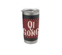 Qi Gong ama las artes marciales chino meditación marcial qigong Vaso térmico de acero inoxidable de doble pared