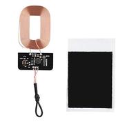 Qi Placa de circuito inalámbrico, 5V 1A DIY Qi Módulo receptor de carga inalámbrica estándar Módulo receptor de bobina Placa de circuito, Módulo transmisor de cargador inalámbrico Piezas de cargador