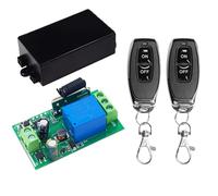 QIACHIP Interruptor inalámbrico 220V Receptor Puerta Garaje Contacto Seco