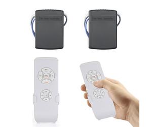 QIACHIP Mando Ventilador Techo Receptor Universal mini Kit Control Remoto
