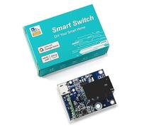 QIACHIP Módulo de interruptor de relé inalámbrico WiFi inteligente de 1 canal,usb DC 5V Momentáneo/Autobloqueo Interruptor use eWeLink APP,compatible con Alexa/Google Home
