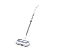 QIAKEFE Escoba Eléctrica Inalámbrica - Pulverización y LED integrados, doble rotación, 7500 rpm, min, lavanderías, cuerpo ultrafino 8 cm para limpiar debajo de los muebles (A)