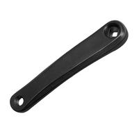 QIAMNI Juego de manivela izquierda para bicicleta, 170 mm, aluminio, una sola velocidad MTB (agujero cuadrado/agujero rómbico)