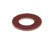 Qian Grove 1000 Uds. Arandelas aislantes de almohadilla plana de papel de acero rojo espaciador de junta de mesón espaciadores aislantes M2-M12(M4x10x0.5)