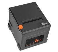 Qian Impresora Térmica de Recibos 80mm TPV POS Corte Automático ESC/POS | Velocidad 220 mm/s | Driver Windows, MacOS, Linux | Soporte Pared | Conexión USB, LAN, Bluetooth