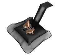 QIANAI Red Escape para Piscina Rescate, Piscina Inflable Rampa de Escape, Rampa de Rescate de Animales, Rampa Escape Animales Piscina, Rescate Rana Pato Ardilla Listada Otros Animales (Negro)