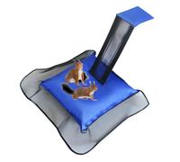 QIANAI Red Escape para Piscina Rescate, Piscina Inflable Rampa de Escape, Rampa de Rescate de Animales, Rampa Escape Animales Piscina, Rescate Rana Pato Ardilla Listada Otros Animales (Azul)