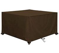 QIANC Funda Muebles Jardin, Impermeable Resistente al Polvo Anti-UV 420D Oxford Protección Exterior Muebles de Jardín Patio Cubierta de Mesa para Muebles
