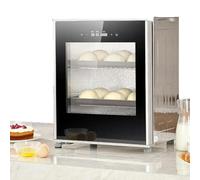 QianCruxtacy Fermentadora Eléctrica de Masa 40 L, Máquina para Fermentar Pan y Yogur con Control Preciso de Humedad y Temperatura, Pantalla Digital Dual, para Uso Doméstico y Profesional