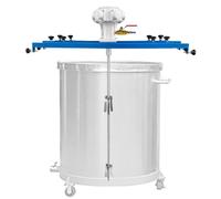 QianCruxtacy Máquina Mezcladora Neumática, Mezcla Neumática para IBC, con Función de Giro Reversible y Control de Velocidad Infinito, Motor de 1/2, 3/4 o 1 HP, Aplicable a Una Variedad De Campos B-01