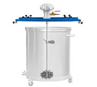 QianCruxtacy Máquina Mezcladora Neumática, Mezcla Neumática para IBC, con Función de Giro Reversible y Control de Velocidad Infinito, Motor de 1/2, 3/4 o 1 HP, Aplicable a Una Variedad De Campos A-02