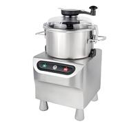 QianCruxtacy Picadora con Parada de Emergencia, 1500W, Estructura Metálica, Función de Añadir Sin Parar, Accesorio Rascador Incluido, Adecuada para Nueces, Verduras, Carnes y Preparaciones 5L-800W