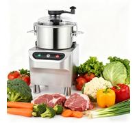 QianCruxtacy Picadora Eléctrica de Alta Potencia, Capacidad 5-8 litros, Cuchilla en S de Acero Inoxidable, Seguridad Magnética, Ideal para Preparaciones Culinarias Variadas y Creativas 5L-800W