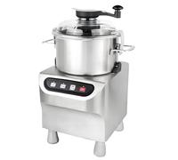QianCruxtacy Picadora Multifunción Profesional 1500 RPM, Motor Potente, Cuchilla en S de Acero Inoxidable, Capacidad 5-8L, Seguridad Magnética, Ideal para Carne, Verduras y Salsas 8L-1500W