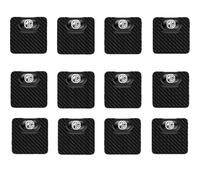 QIANGFAFA 12 Piezas Hebillas de Fijación para Alfombrillas de Coche para MG HS | e-HS (BJ 2018-2024), Clips para Alfombrasde Moquetas Clips Fijos Accesory