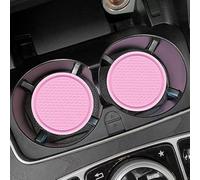 QIANGFAFA 4 Piezas Posavasos para Coche para Toyota Corolla Verso II 2004-2009, Redondos Posavasos de Coche Antideslizante Incrustados en Adornos Titular de La Taza,F