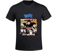 QIANHANTANG Canned Heat Canned Heat Cookbook Unisex 100% Cotton Short-Sleeve T-Shirts Black XL