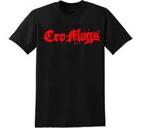 QIANHANTANG CRO-Mags CRO Mags Unisex 100% Cotton Short-Sleeve T-Shirts Black XL