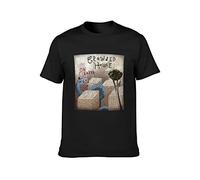 QIANHANTANG Crowded House Time On Earth Summer 2007 Tour Band Unisex 100% Cotton Short-Sleeve T-Shirts Black XXL