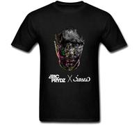 QIANHANTANG Eric Prydz Cirez D Poster Unisex 100% Cotton Short-Sleeve T-Shirts Black L