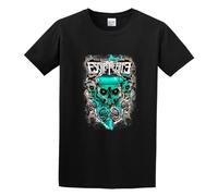 QIANHANTANG Escape The Fate Post Hardcore Unisex 100% Cotton Short-Sleeve T-Shirts Black M