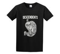 QIANHANTANG I Like Food Unisex 100% Cotton Short-Sleeve T-Shirts Black L