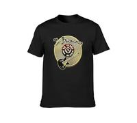 QIANHANTANG Joe Bonamassa Guitarist Unisex 100% Cotton Short-Sleeve T-Shirts Black S