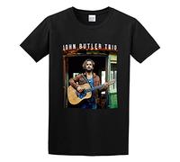 QIANHANTANG John Butler Trio Unisex 100% Cotton Short-Sleeve T-Shirts Black M