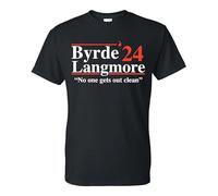 QIANHANTANG Marty Byrde Ruth Langmore 24 Funny Election Merchandise Ozark Unisex 100% Cotton Short-Sleeve T-Shirts Black M
