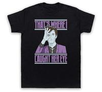 QIANHANTANG Rew Pulp Common People Jarvis Cocker Unofficial Britpop Unisex 100% Cotton Short-Sleeve T-Shirts Black L