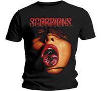 QIANHANTANG Scorpion Tongue Movie Unisex 100% Cotton Short-Sleeve T-Shirts Black S