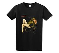 QIANHANTANG The Cars Candy-O Album Cover Unisex 100% Cotton Short-Sleeve T-Shirts Black XXXL